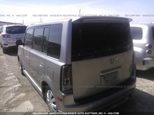 JTLKT324940156842 - 2004 TOYOTA SCION XB 灰色 照片 3