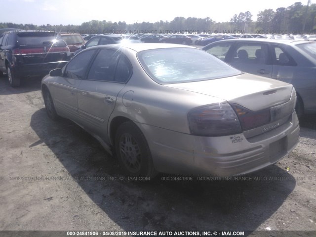 1G2HX54K74U251320 - 2004 PONTIAC BONNEVILLE SE GRAY photo 3