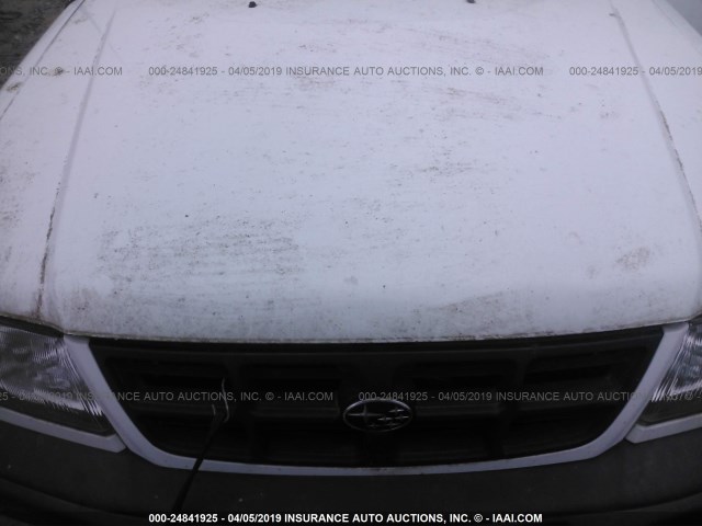 JF1SF6357XH738719 - 1999 SUBARU FORESTER L WHITE photo 6