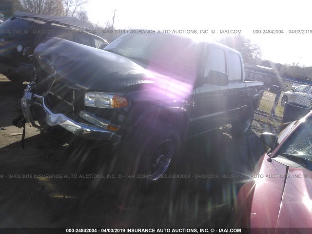 1GTGK23U64F163371 - 2004 GMC SIERRA K2500 CREW CAB GRAY photo 2