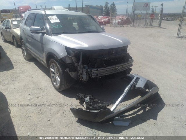 1FM5K7F83HGA23714 - 2017 FORD EXPLORER LIMITED SILVER photo 6