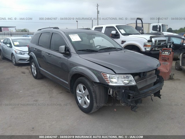 3C4PDCBB7CT395028 - 2012 DODGE JOURNEY SXT GRAY photo 1