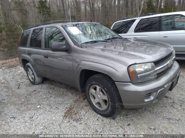 1GNDT13S862106311 - 2006 CHEVROLET TRAILBLAZER LS/LT GRAY photo 1