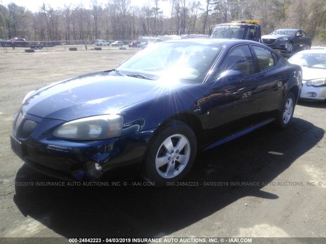 2G2WP552481142563 - 2008 PONTIAC GRAND PRIX BLUE photo 2