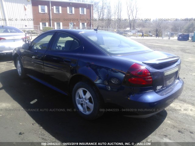 2G2WP552481142563 - 2008 PONTIAC GRAND PRIX BLUE photo 3