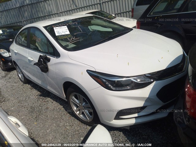 1G1BE5SM0H7111733 - 2017 CHEVROLET CRUZE LT WHITE photo 1