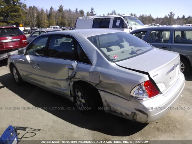 4T1BF28B12U248144 - 2002 TOYOTA AVALON XL/XLS SILVER photo 3