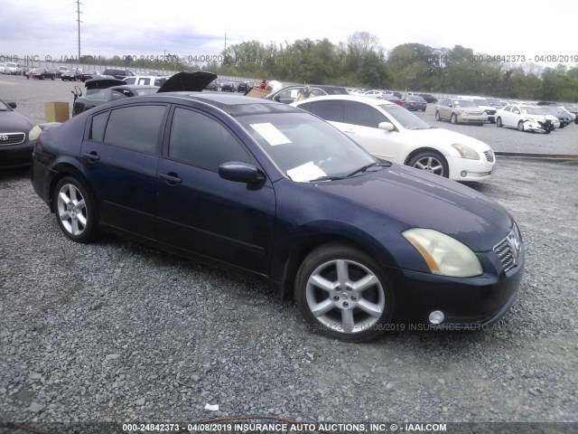 1N4BA41E76C836117 - 2006 NISSAN MAXIMA SE/SL BLUE photo 1