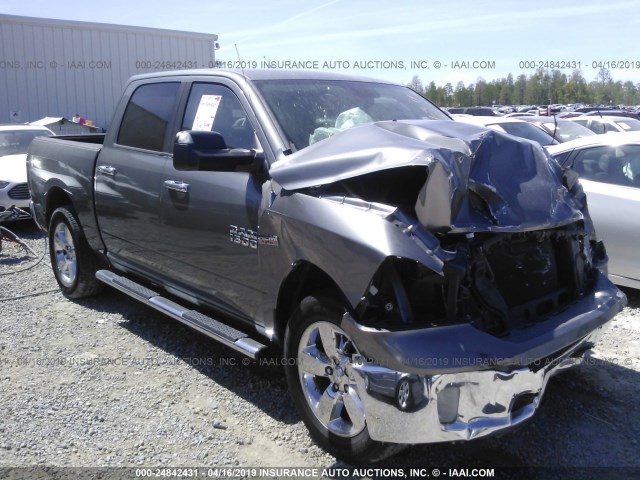 1C6RR6LT4DS540717 - 2013 RAM 1500 SLT GRAY photo 1