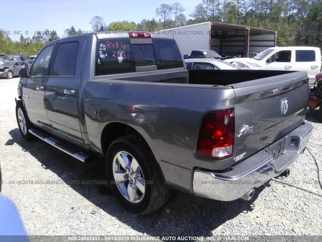 1C6RR6LT4DS540717 - 2013 RAM 1500 SLT GRAY photo 3