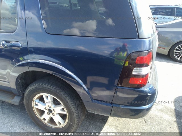 1FMEU63E17UA42826 - 2007 FORD EXPLORER XLT BLUE photo 6