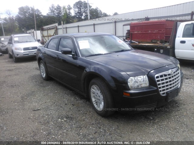 2C3KA43R46H367029 - 2006 CHRYSLER 300 BLACK photo 1