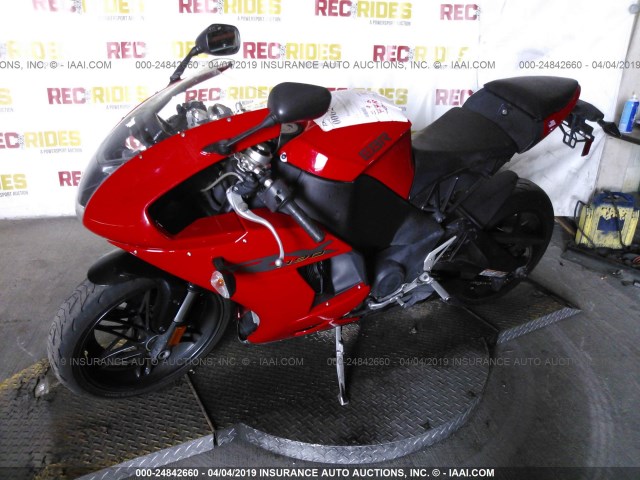 546AAAG25EE300094 - 2014 BUELL 1190 RX  RED photo 2