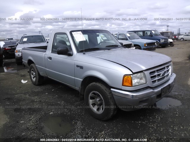 1FTYR10U43PA53216 - 2003 FORD RANGER SILVER photo 1