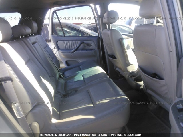 5TDBT48A93S171593 - 2003 TOYOTA SEQUOIA LIMITED SILVER photo 8