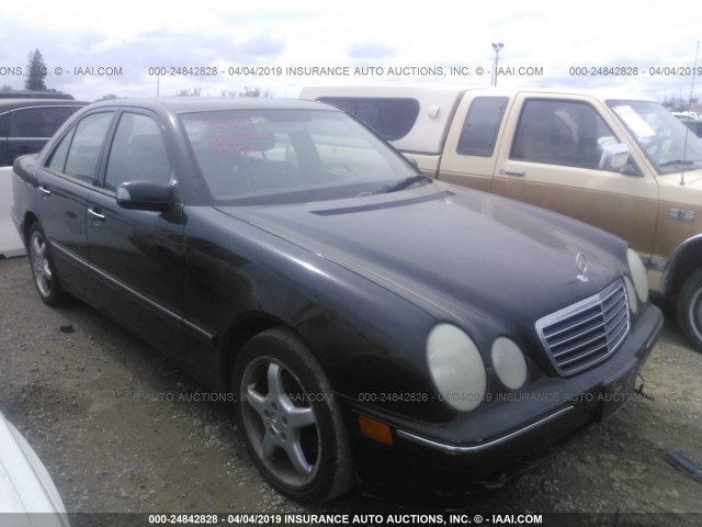 WDBJF65J5YB127350 - 2000 MERCEDES-BENZ E 320 BLACK photo 1