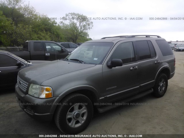 1FMZU75W72ZA74835 - 2002 FORD EXPLORER LIMITED GRAY photo 2