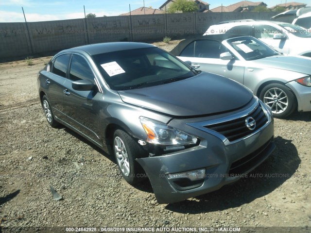 1N4AL3AP3EN341367 - 2014 NISSAN ALTIMA 2.5/S/SV/SL GRAY photo 1