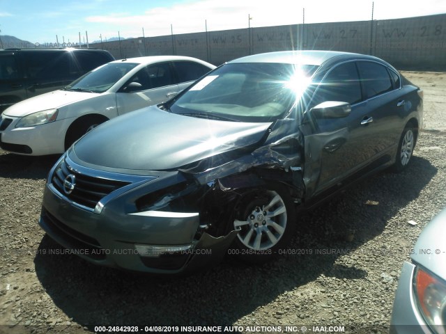 1N4AL3AP3EN341367 - 2014 NISSAN ALTIMA 2.5/S/SV/SL GRAY photo 2