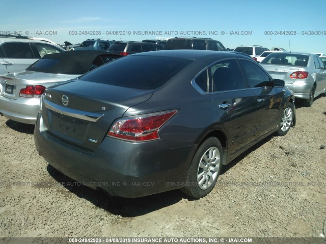 1N4AL3AP3EN341367 - 2014 NISSAN ALTIMA 2.5/S/SV/SL GRAY photo 4