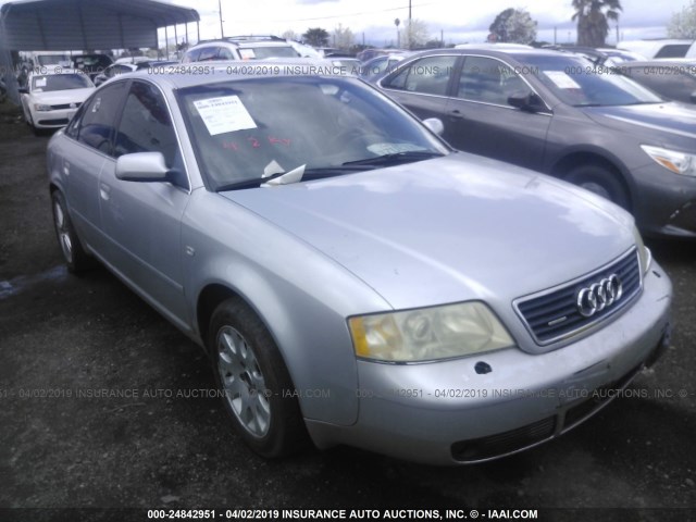 WAUEH64B91N033321 - 2001 AUDI A6 2.8 QUATTRO GRAY photo 1