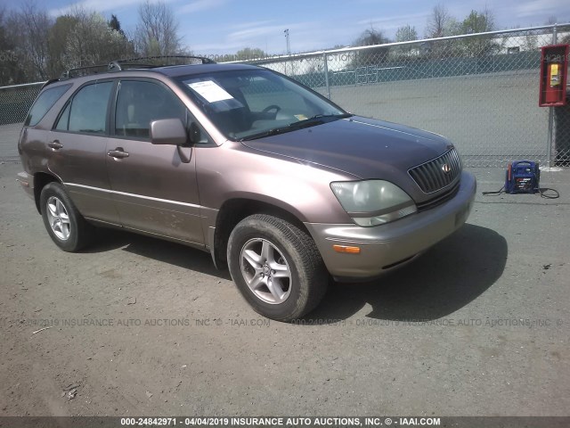 JT6HF10UXX0057365 - 1999 LEXUS RX 300 BROWN photo 1