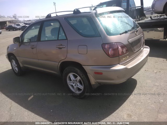 JT6HF10UXX0057365 - 1999 LEXUS RX 300 BROWN photo 3