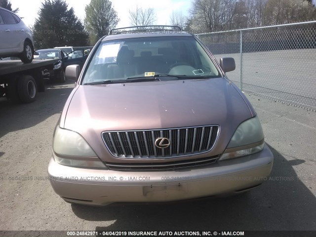 JT6HF10UXX0057365 - 1999 LEXUS RX 300 BROWN photo 6