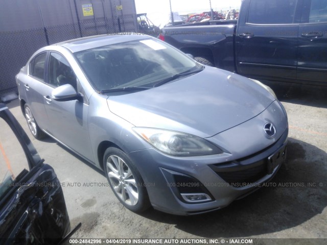 JM1BL1S61A1123387 - 2010 MAZDA 3 S GRAY photo 1