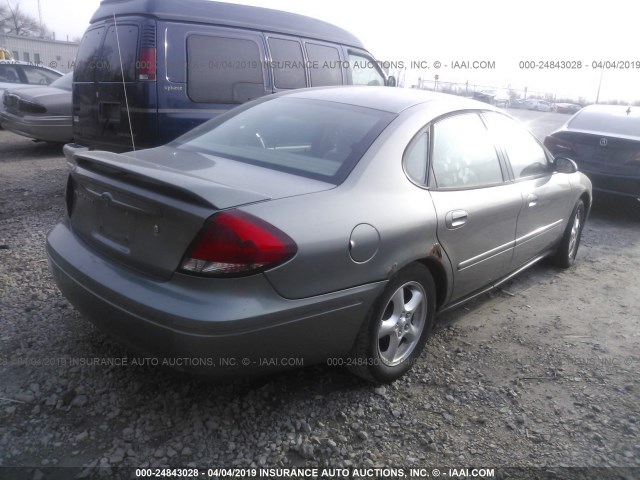 1FAFP55UX4A114091 - 2004 FORD TAURUS SES GOLD photo 4