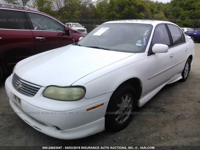 1G1NE52M7W6197106 - 1998 CHEVROLET MALIBU LS WHITE photo 2
