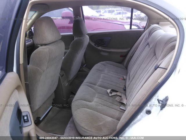1G1NE52M7W6197106 - 1998 CHEVROLET MALIBU LS WHITE photo 8