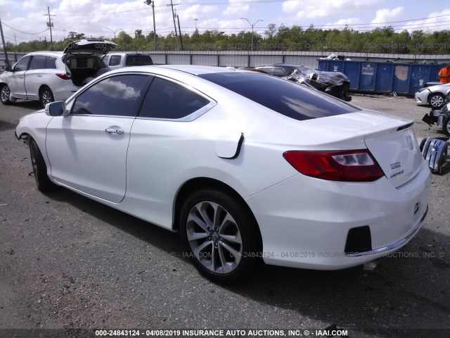 1HGCT2B87FA001640 - 2015 HONDA ACCORD EXL WHITE photo 3