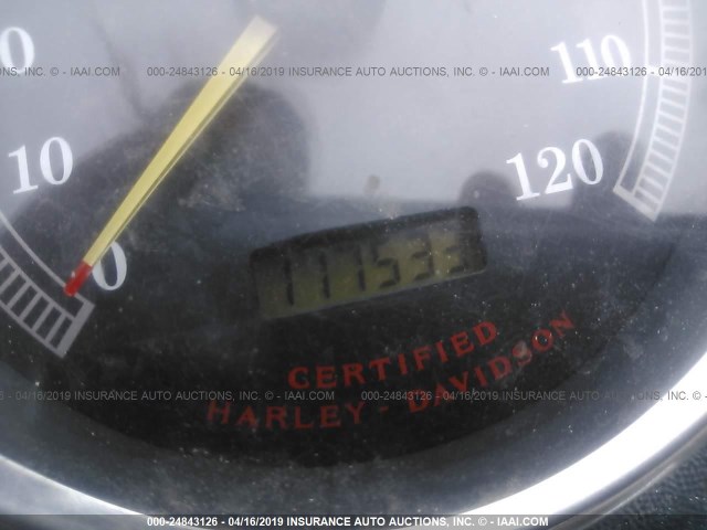 1HD1BJL43XY054373 - 1999 HARLEY-DAVIDSON FLSTC BLACK photo 7