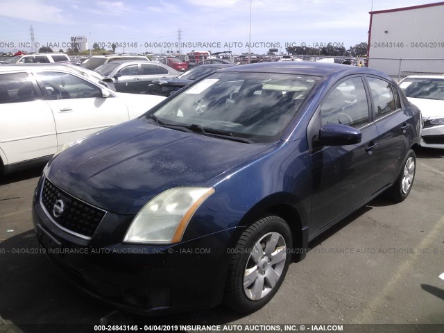 3N1AB61E99L610221 - 2009 NISSAN SENTRA 2.0/2.0S/2.0SL BLUE photo 2