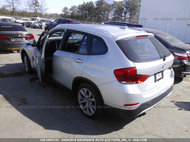 WBAVL1C5XEVY12827 - 2014 BMW X1 XDRIVE28I SILVER photo 3