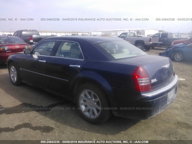 2C3LA63H76H199586 - 2006 CHRYSLER 300C Dark Blue photo 3