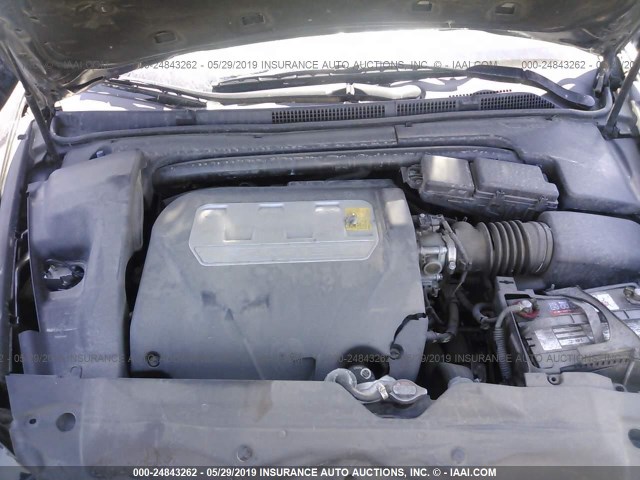 19UUA66237A024518 - 2007 ACURA TL BLACK photo 10