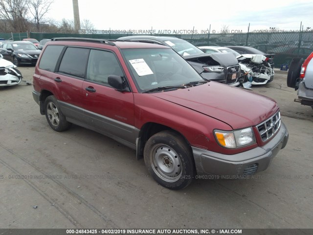 JF1SF6552XH720688 - 1999 SUBARU FORESTER S/S LIMITED RED photo 1