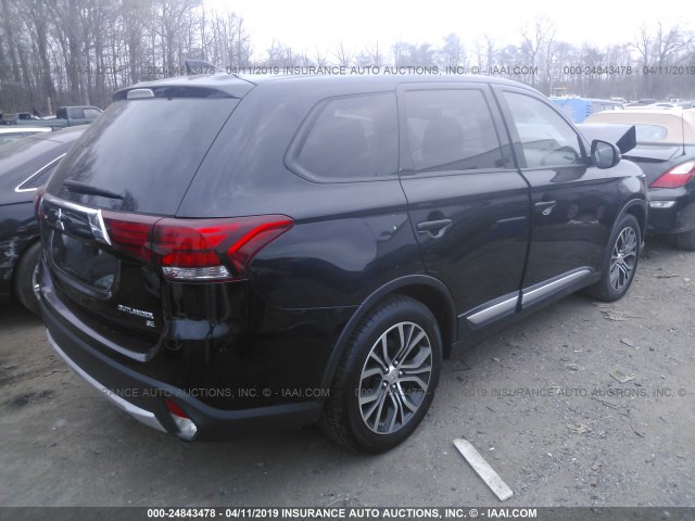 JA4AD3A39HZ031574 - 2017 MITSUBISHI OUTLANDER SE/SEL BLACK photo 4