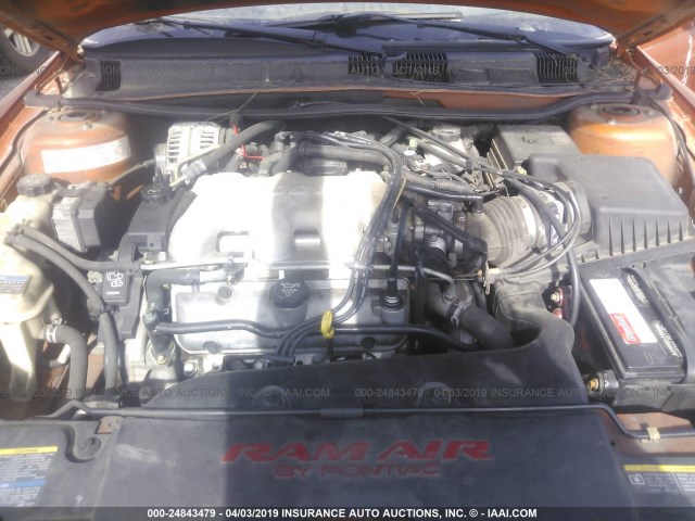 1G2NW52E84C161957 - 2004 PONTIAC GRAND AM GT ORANGE photo 10