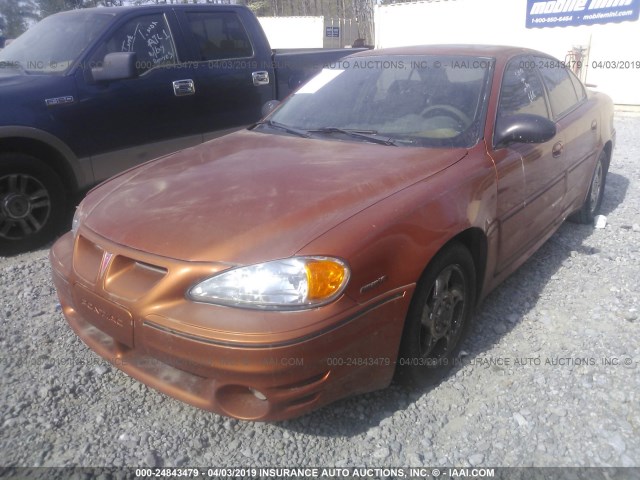 1G2NW52E84C161957 - 2004 PONTIAC GRAND AM GT ORANGE photo 2