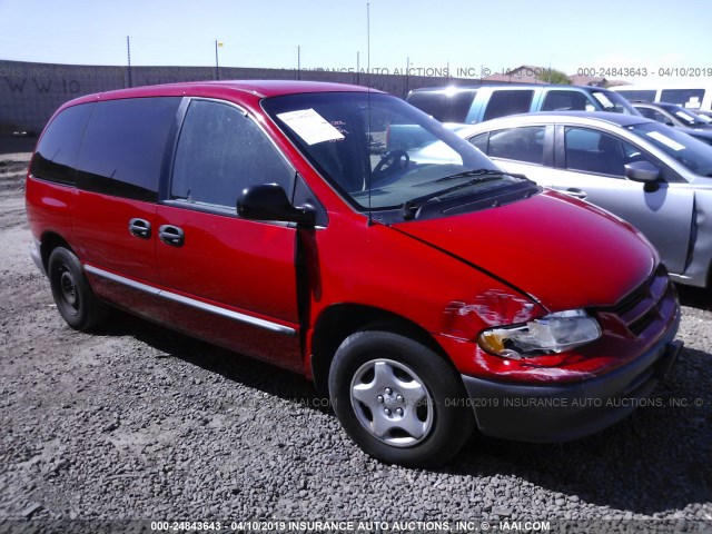 2B4FP25B9WR854010 - 1998 DODGE CARAVAN RED photo 1