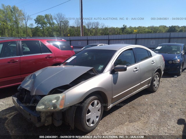 4A3AB36F44E139663 - 2004 MITSUBISHI GALANT ES MEDIUM/LS MEDIUM GRAY photo 2