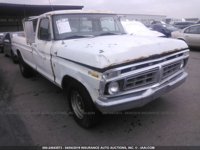 F35MRA57590 - 1976 FORD F350 WHITE photo 1