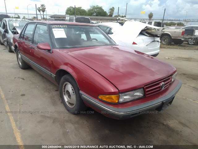 1G2HZ54C7JW278584 - 1988 PONTIAC BONNEVILLE SE RED photo 1