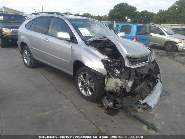 JTJHW31U872015815 - 2007 LEXUS RX 400H SILVER photo 1