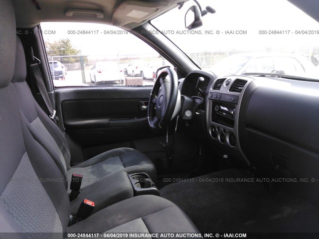 1GCJTCFE9C8134253 - 2012 CHEVROLET COLORADO LT SILVER photo 5