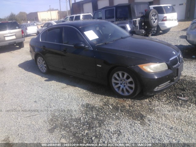 WBAVB33576KS32243 - 2006 BMW 330 I BLACK photo 1