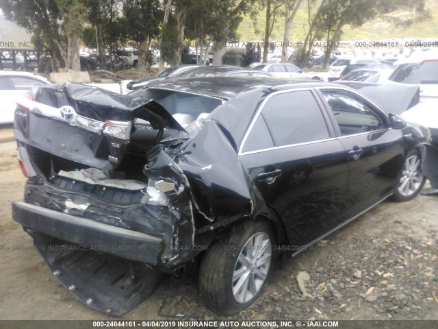 4T1BD1FK4CU060660 - 2012 TOYOTA CAMRY HYBRID/LE/XLE أسود صورة 4